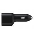 Samsung EP-L4020NBGEU Cargador de Coche USB-A 15W /USB-C 25W Negro