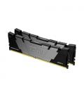 Kingston Technology FURY 32GB 3600MT/s DDR4 CL16 DIMM (Kit de 2) 2RX8 Renegade Black