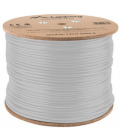 BOBINA CABLE RED LANBERG FTP RJ45 CAT.6A SOLIDO CU AWG24 LSZH CPR 305M GRIS FLU
