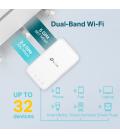 TP-Link RE300 ampliador de red Repetidor de red Blanco