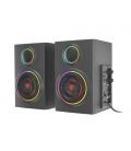 GENESIS Helium 300 BT conjunto de altavoces 24 W PC/ordenador portátil Negro 2.0 canales De 2 vías Bluetooth