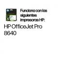 HP Cartucho de tinta original 951XL de alta capacidad cian