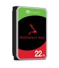 Seagate IronWolf Pro ST22000NT001 disco duro interno 22 TB 7200 RPM 512 MB 3.5" Serial ATA III