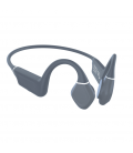 LEOTEC EARPHONES CONDUCCION OSEA KURI GRIS- BATERIA 180MAH-IPX5-LLAMADAS