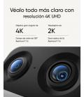 Eufy Security Indoor Cam S350, cámara doble, cámara de seguridad con resolución 4K UHD, zoom de 8× y PTZ de 360°, IA para person