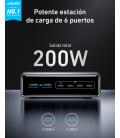 Anker A2683341 cargador de dispositivo móvil Universal Negro Carga rápida Interior