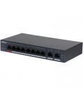Dahua Technology DH-CS4010-8ET-110 switch Gestionado L2 Fast Ethernet (10/100) Energía sobre Ethernet (PoE) Negro