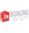 XPG VENTO 120 ARGB PWM Carcasa del ordenador Ventilador 12 cm Blanco 3 pieza(s)