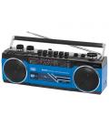 Trevi RR 501 BT Personal Analógica Negro, Azul