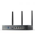 TP-Link Omada ER706W router inalámbrico Gigabit Ethernet Doble banda (2,4 GHz / 5 GHz) Negro