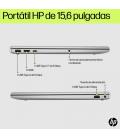 HP 15-fd0061ns Intel® Core™ i7 i7-1355U Portátil 39,6 cm (15.6") Full HD 8 GB DDR4-SDRAM 512 GB SSD Wi-Fi 6E (802.11ax) Windows 