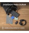 Logitech 910-007015 ratón Viajes Ambidextro RF Wireless + Bluetooth Óptico 4000 DPI
