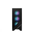 MSI MAG FORGE 320R AIRFLOW carcasa de ordenador Micro Torre Negro, Transparente
