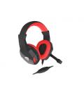 GENESIS ARGON 100 Auriculares Alámbrico Diadema Juego Negro, Rojo