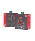 GENESIS ARGON 100 Auriculares Alámbrico Diadema Juego Negro, Rojo