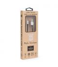 Maillon Technologique Premium MTPMUS241 cable USB USB 2.0 1 m USB A Micro-USB B Plata