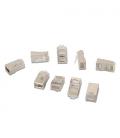 AISENS A138-0293 conector RJ-45 Acero inoxidable, Transparente