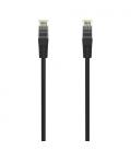 AISENS Cable de Red Latiguillo RJ45 LSZH Cat.6A 500 Mhz UTP AWG24, Negro, 30CM