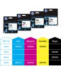 HP Paquete de 3 cartuchos de Tinta DesignJet 712 cian de 29 ml