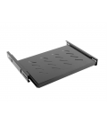 BANDEJA LANBERG DESLIZANTE 1U 465x347MM HASTA 60KG RACK DE 19" NEGRO