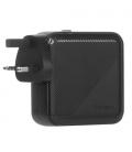 Targus APA109GL cargador de dispositivo móvil Universal Negro Corriente alterna Carga rápida Interior