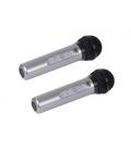 Trevi EM 415 R Negro, Plata Micrófono para karaoke