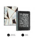 FUNDA TABLET SUBBLIM CLEVER EBOOK CASE 6" MARMOL NEGRO