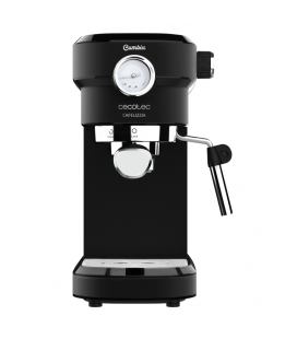 Cecotec Cafelizzia 790 Black Pro - Cafetera para Espressos y Cappuccino con Manometro, 1350 W