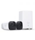 Eufy Camaras de Vigilancia eufyCam 2 Pro, 2K Cámara IP Exterior, 365 días de batería, Compatible con HomeKit, protección IP67, v