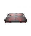 GENESIS Oxid 260 almohadilla fría 43,9 cm (17.3") 1010 RPM Negro, Rojo