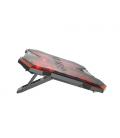 GENESIS Oxid 260 almohadilla fría 43,9 cm (17.3") 1010 RPM Negro, Rojo