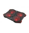 GENESIS Oxid 260 almohadilla fría 43,9 cm (17.3") 1010 RPM Negro, Rojo