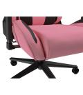 GENESIS Nitro 720 Silla para videojuegos de PC Asiento inflable Negro, Rosa