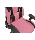 GENESIS Nitro 720 Silla para videojuegos de PC Asiento inflable Negro, Rosa