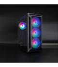 TooQ Caja Semitorre Gaming Ragnärok, Negra