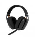 Krom auriculares gaming kanji inalambrico negro