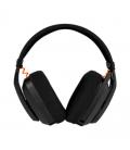 Krom auriculares gaming kanji inalambrico negro