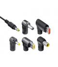 Cargador de portátil trust maxo para lenovo/ 90w/ automático/ 6 conectores/ voltaje 18-20v