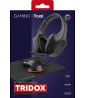 Pack gaming trust gaming gxt 790/ ratón óptico + auriculares + alfombrilla