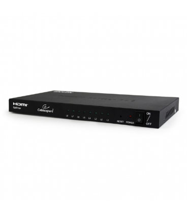 DIVISOR GEMBIRD HDMI, 8 PUERTOS