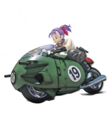Figura bandai hobby dragon ball bulba variable nº19 motocycle model kit