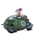 Figura bandai hobby dragon ball bulba variable nº19 motocycle model kit