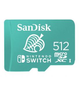 Tarjeta memoria sandisk micro secure digital 512gb cobranded sdxc uhs - i u3 clase 10 licencia nintendo