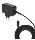 Cargador de portátil tooq tqlc-usbcgan45pd usb tipo-c/ 45w/ automático/ voltaje 5-20v/ 1x usb tipo-c