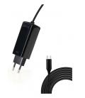 Cargador de portátil tooq tqlc-usbcgan100pd-c usb tipo-c/ 45w/ automático/ voltaje 5-20v/ 1x usb tipo-c