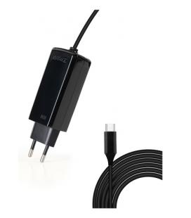 Cargador de portátil tooq tqlc-usbcgan90pd-c usb tipo-c/ 90w/ automático/ voltaje 5-20v/ 1x usb tipo-c
