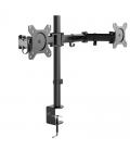 Soporte para 2 monitores nox lite dual stand/ hasta 8kg