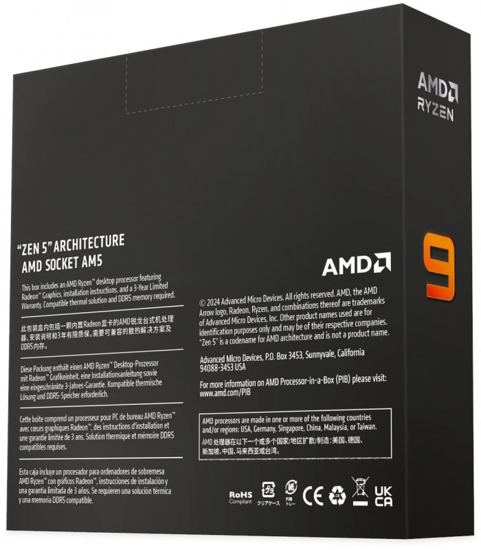 CPU AMD RYZEN 9 9950X