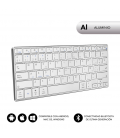 TECLADO SUBBLIM KEYBOARD ADVANCE COMPACT SILVER