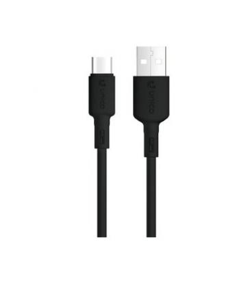 CABLE UNICO CB1787 USB-A A USB-C BLACK